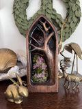 Handcarved Woodland Sacred Shelter